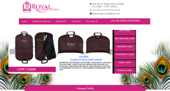 Desktop Screenshot of garmentscovers.com